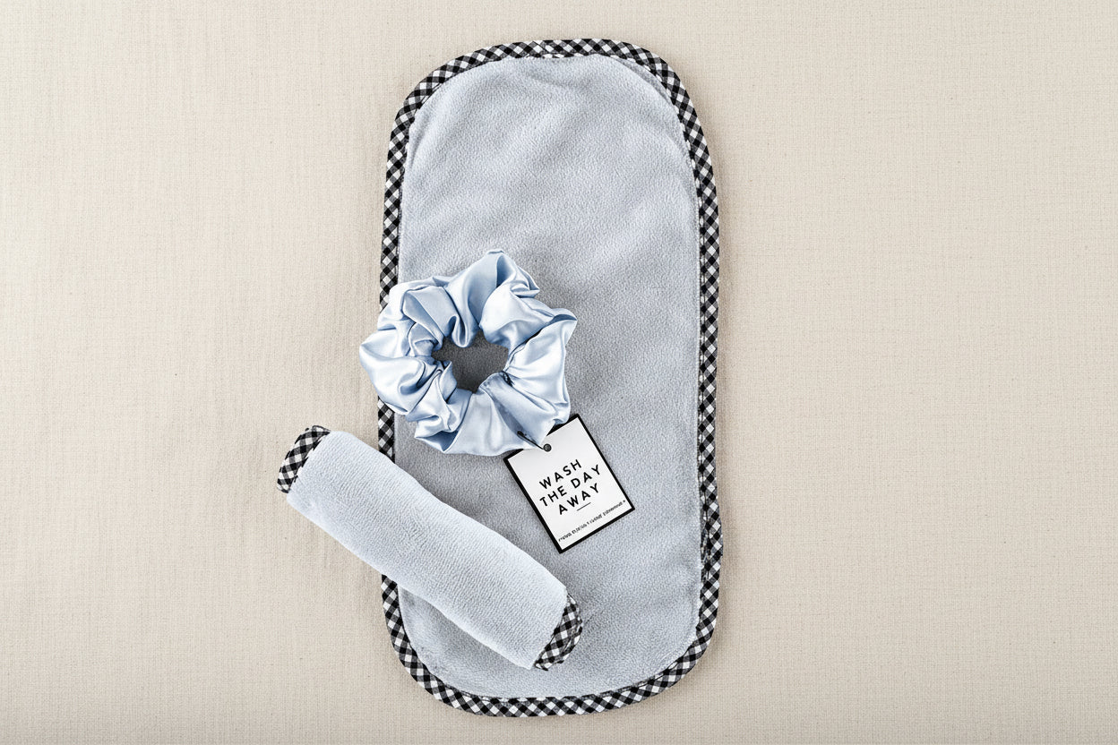 Soft & Cozy Face Cloth and Scrunchie