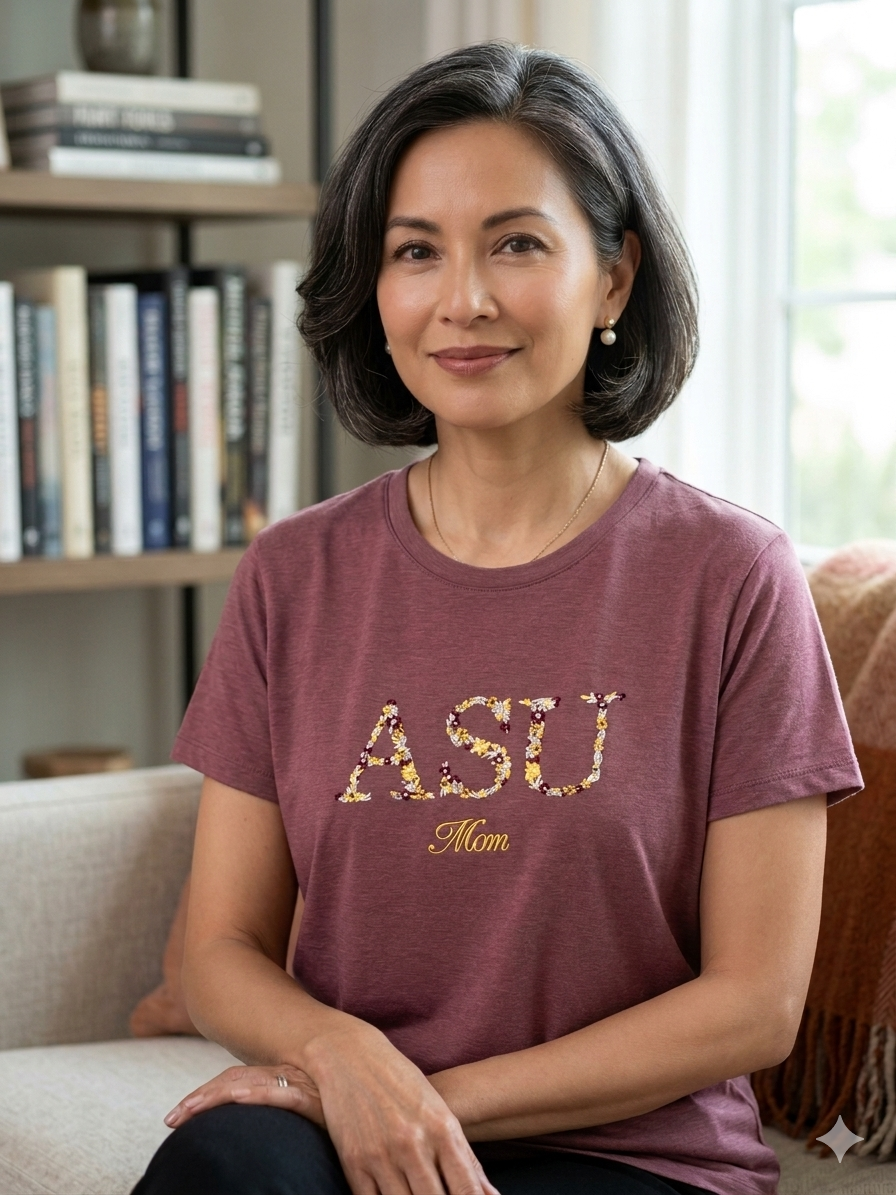 Short Sleeve ASU Mom Shirt