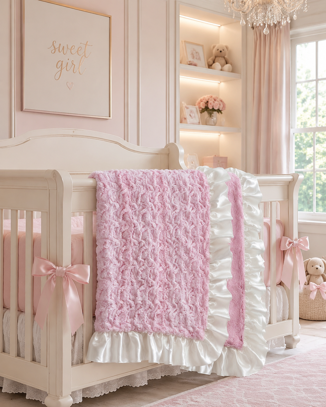 Coraluxe Marble Luxury Baby Blanket