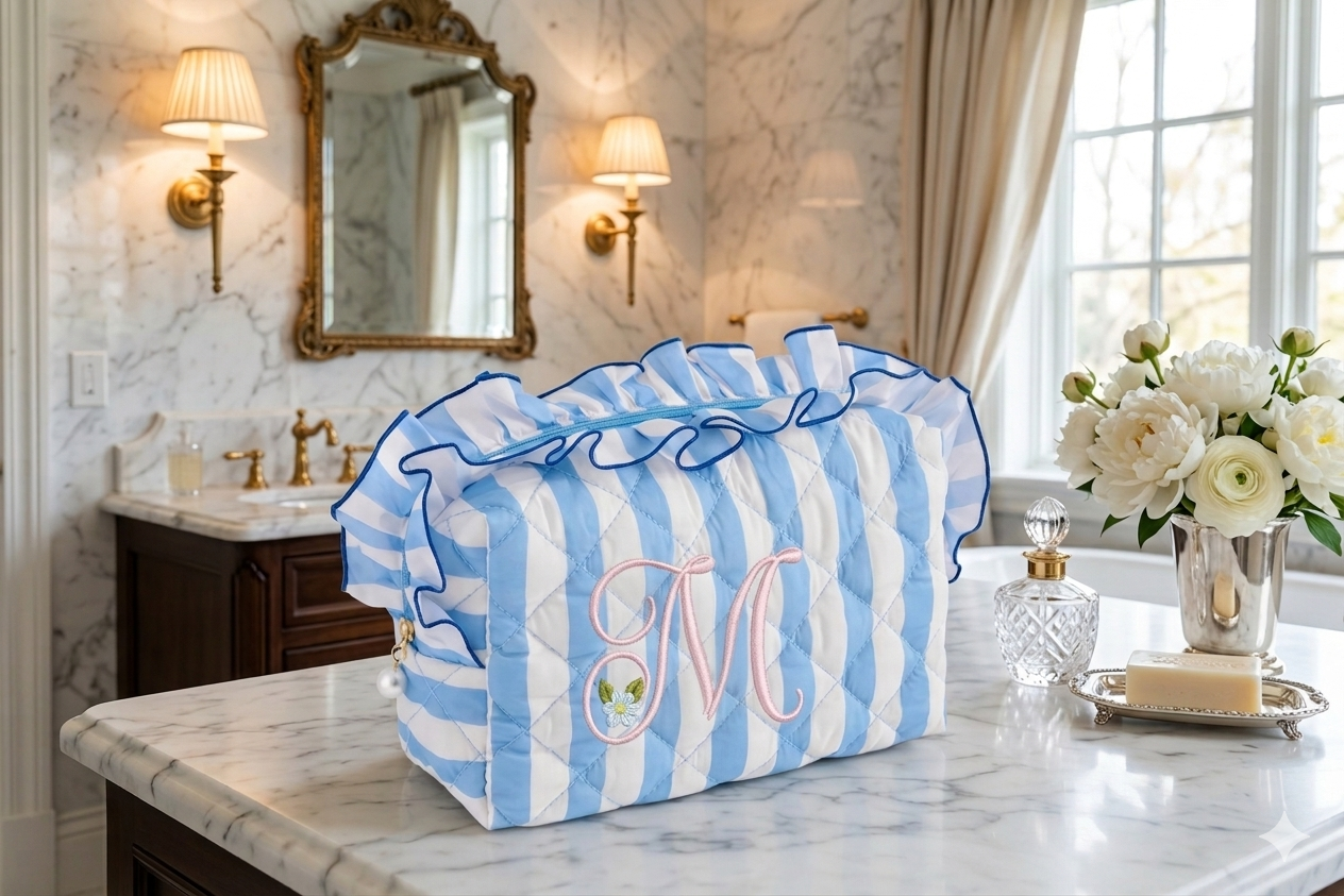 Quilted Zip Pouch