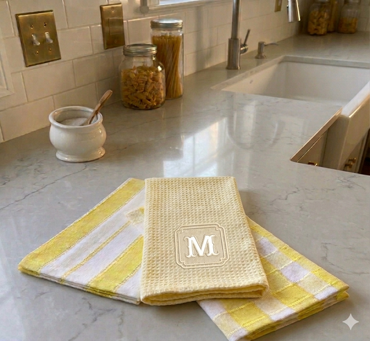 Yellow Dish Towel