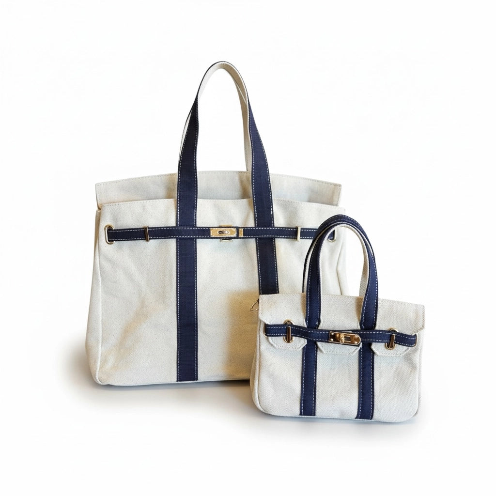 The Lux Signature Tote- Short Handle