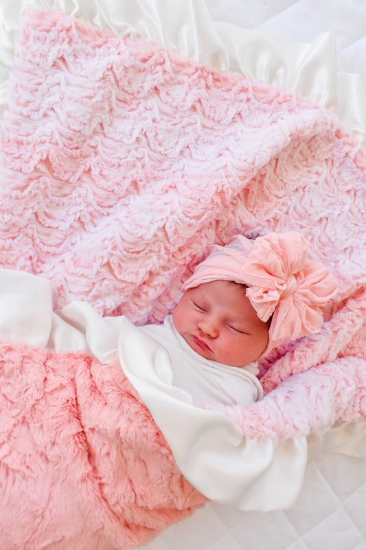 Coraluxe Marble Luxury Baby Blanket