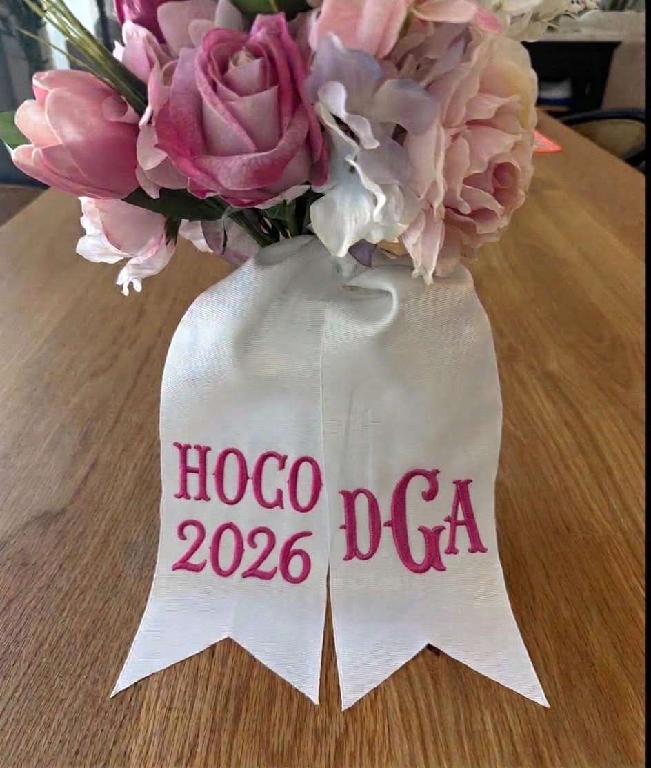 Homecoming Bouquet Ribbon
