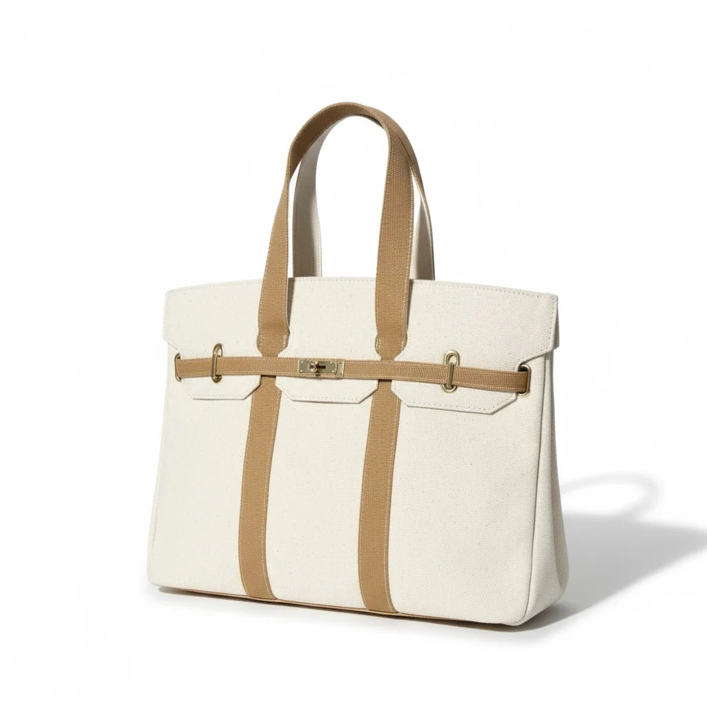 The Lux Signature Tote- Short Handle