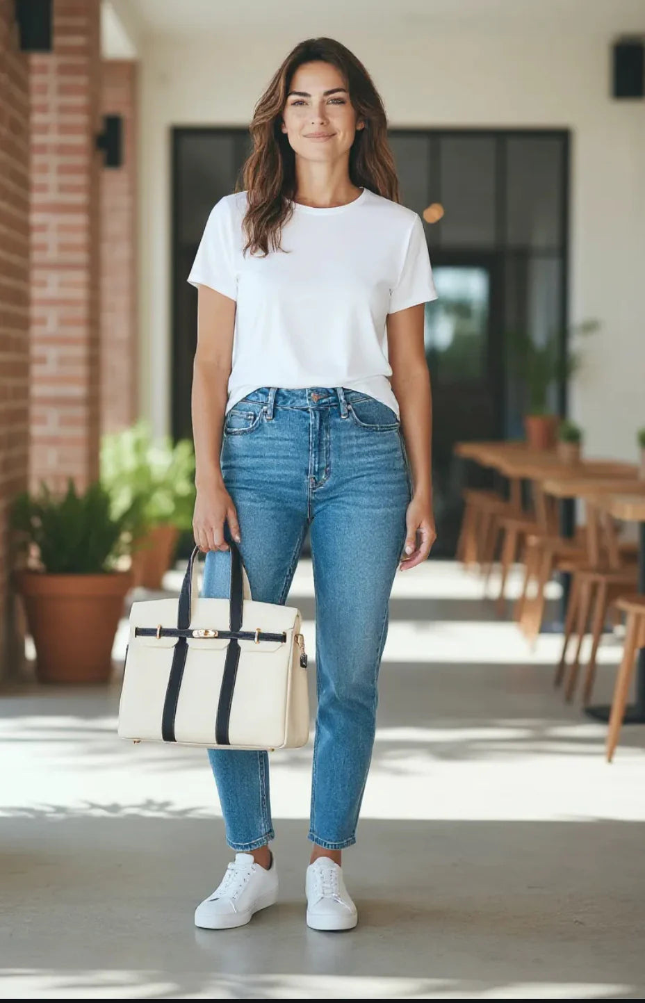 The Lux Signature Tote- Short Handle