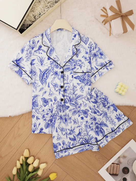 Luxury Floral Loungewear
