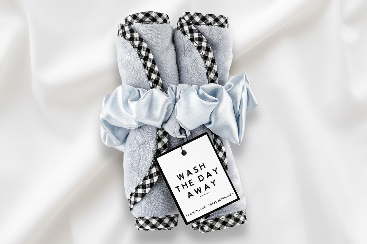 Soft & Cozy Face Cloth and Scrunchie