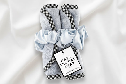 Soft & Cozy Face Cloth and Scrunchie